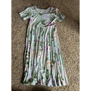 Posh Peanut Floral Bamboo Dress Size 7Y